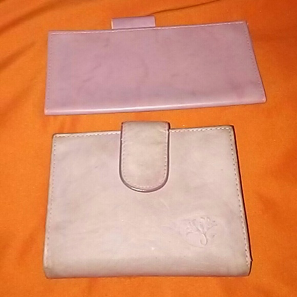 buxton Handbags - Buxton light pink wallet with light pink checkbook